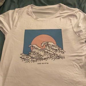 super soft white t-shirt